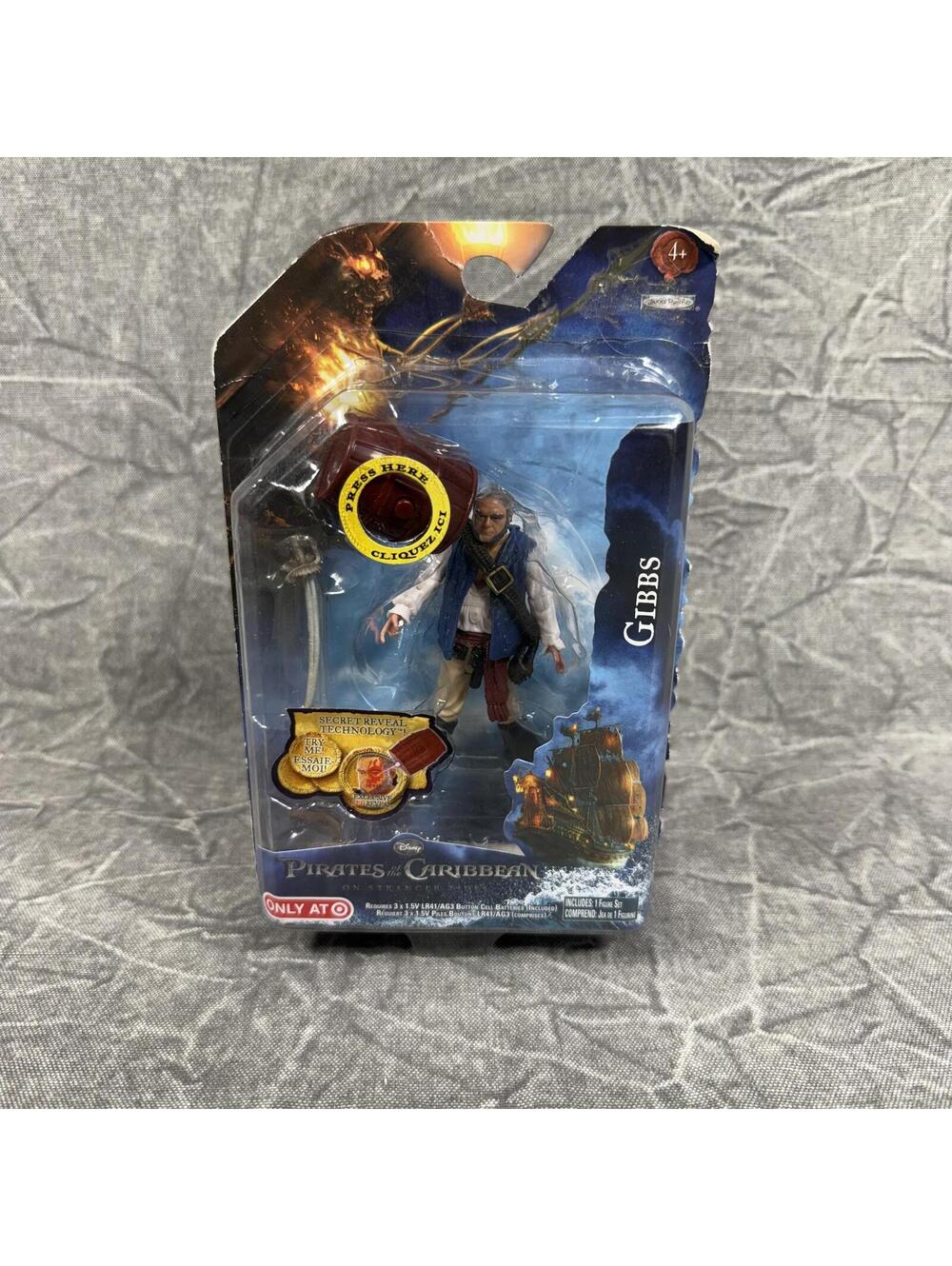 Pirates of the Caribbean Action Figure Gibbs 2011